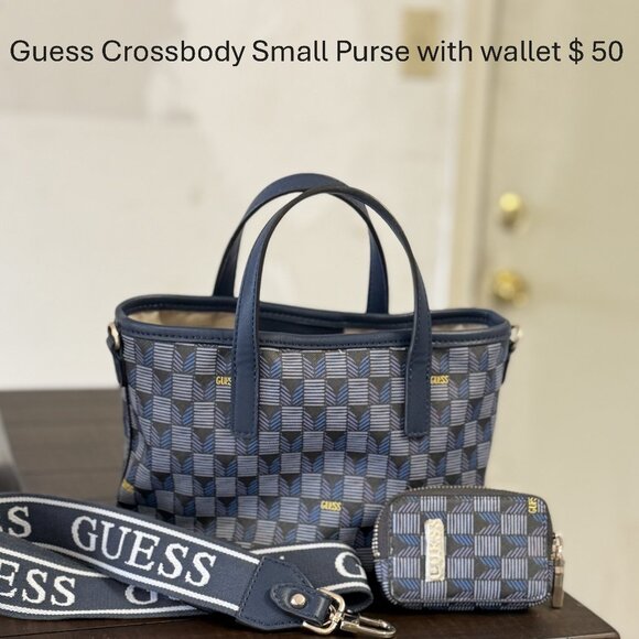Guess small purse crossbody with wallet - Picture 1 of 1